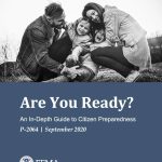 FEMA's "Are You Ready?" emergency preparedness guide cover, providing crucial information for personal disaster preparedness.