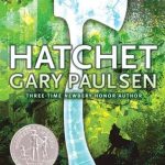 Hatchet book cover, by Gary Paulsen