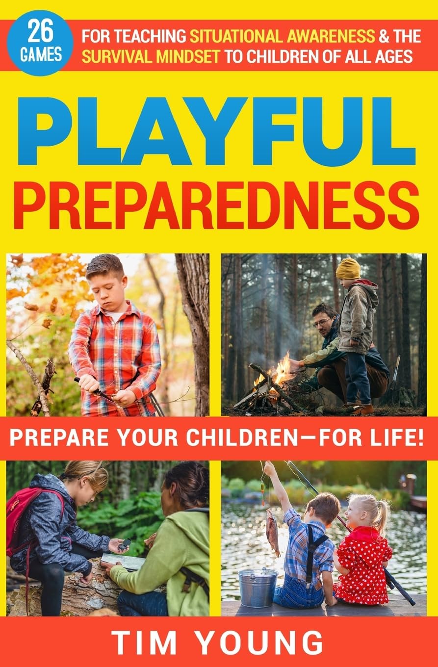 Playful Preparedness book cover, by Tim Young