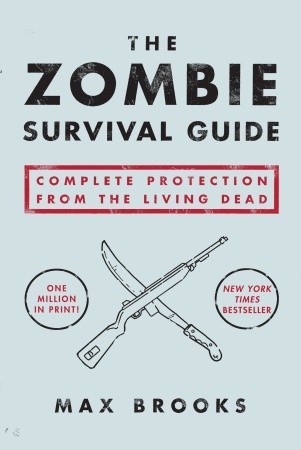 The Zombie Survival Guide book cover, by Max Brooks