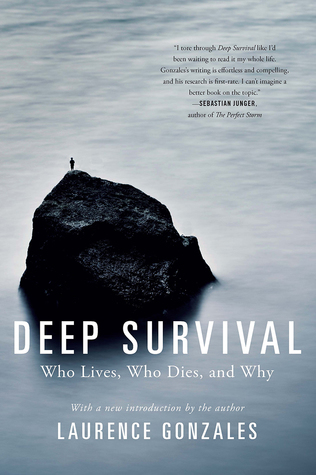 Deep Survival book cover, by Laurence Gonzales