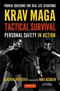 Krav Maga Tactical Survival book cover, by Gershon Ben Keren