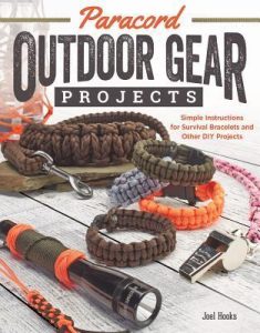 Paracord Outdoor Gear Projects book cover, by Joel Hooks