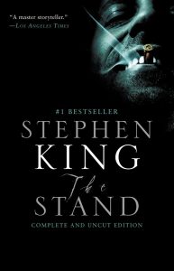 The Stand book cover, by Stephen King