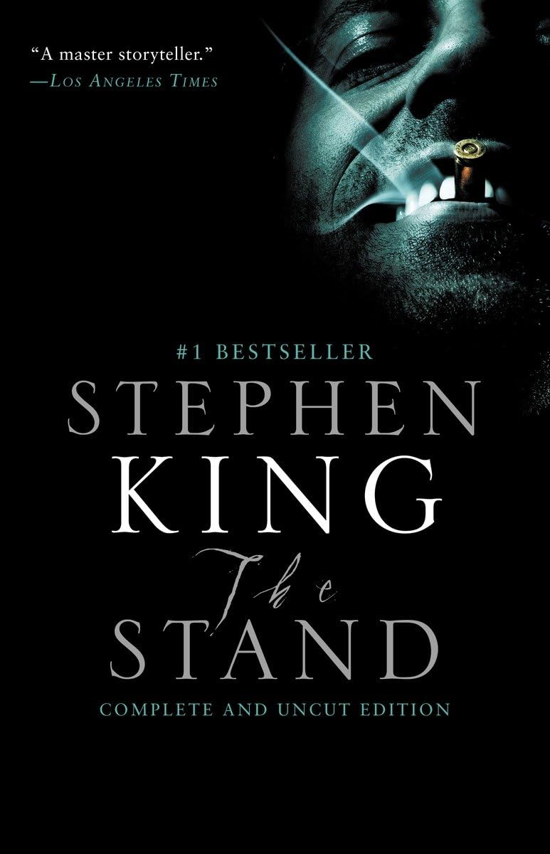 The Stand book cover, by Stephen King