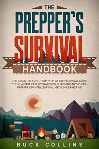 The Prepper's Survival Handbook book cover, by Buck Collins